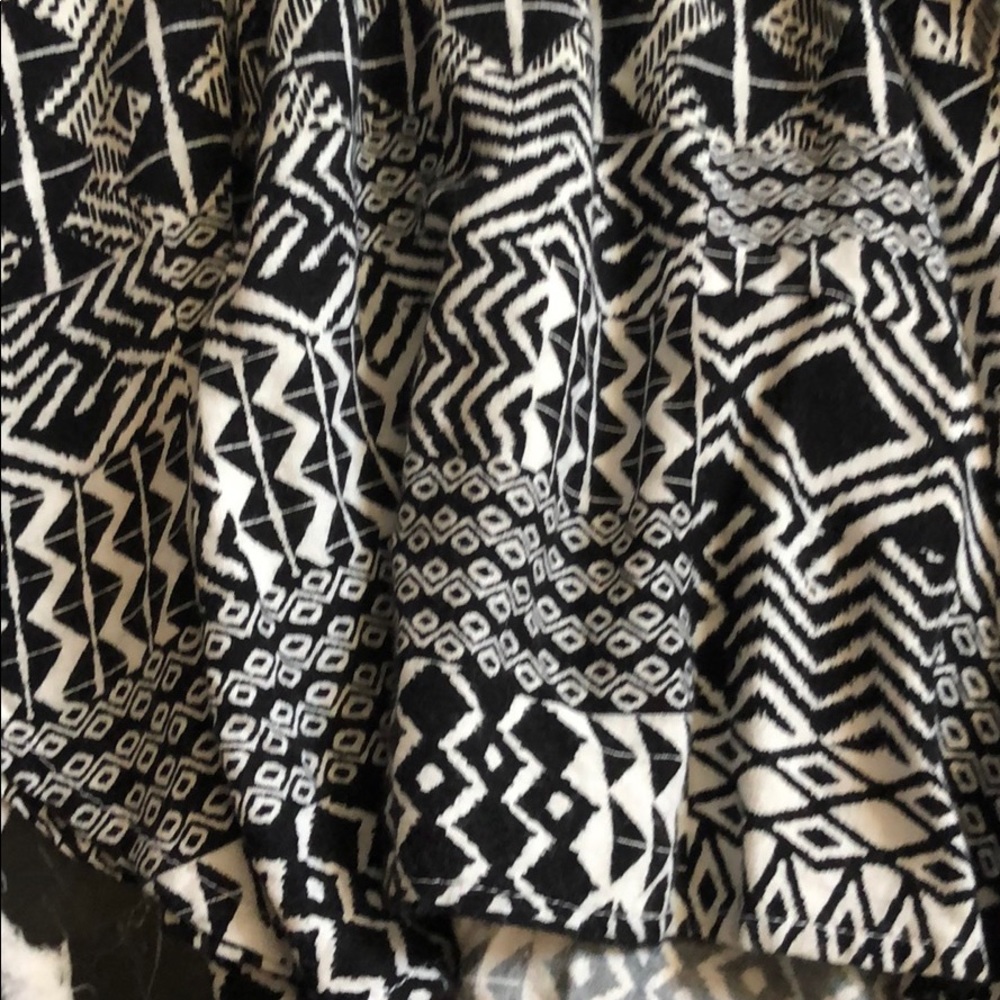 Funky Multi-Patterned Sleeved Romper - image 4